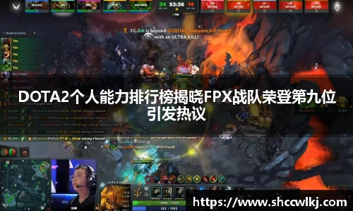 DOTA2个人能力排行榜揭晓FPX战队荣登第九位引发热议